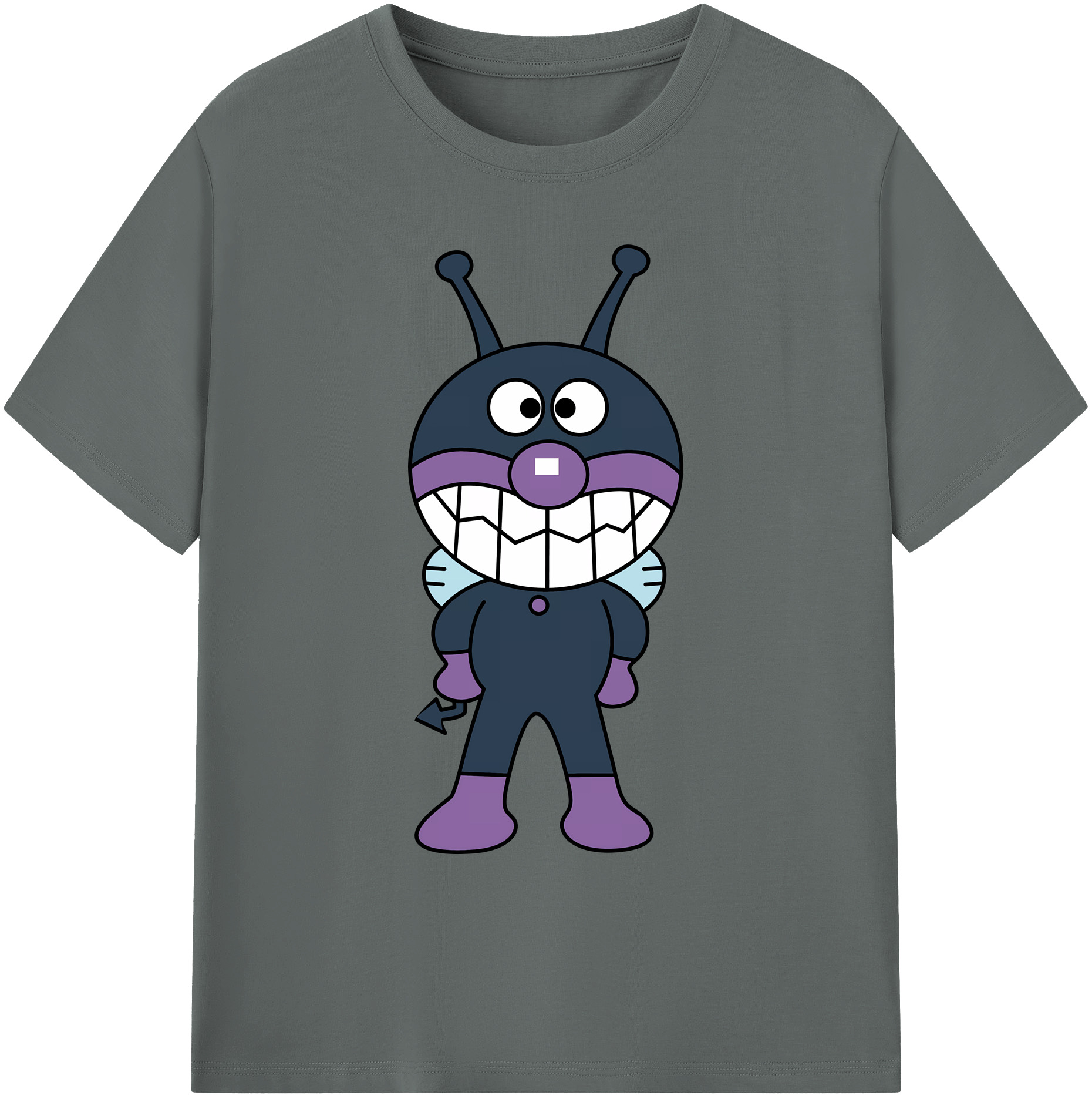 （画像用） アンパンマン Anpanman 綿100％ メンズ半袖Tシャツ｜肌触りやわらか＆通気性